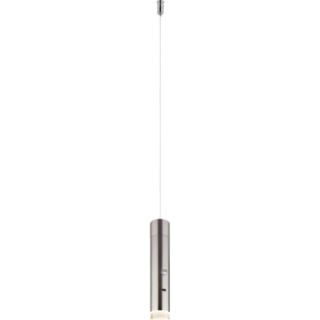 Globo - LED stmievateľné dotykové nabíjateľné svietidlo 2v1 LED/2W/230/5V matný chróm