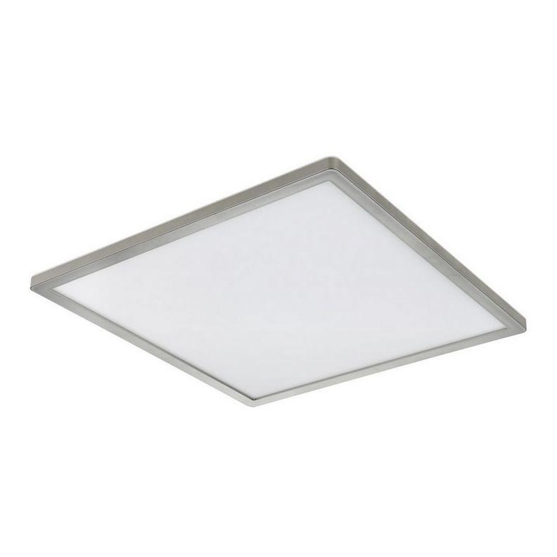 Globo - LED Stmievateľné kúpeľňové stropné svietidlo LED/18W/230V 29,4x29,4 cm IP44 matný chróm