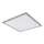 Globo - LED Stmievateľné kúpeľňové stropné svietidlo LED/18W/230V 29,4x29,4 cm IP44 matný chróm