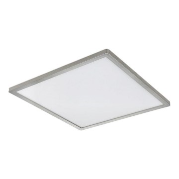 Globo - LED Stmievateľné kúpeľňové stropné svietidlo LED/24W/230V 42x42 cm IP44 matný chróm