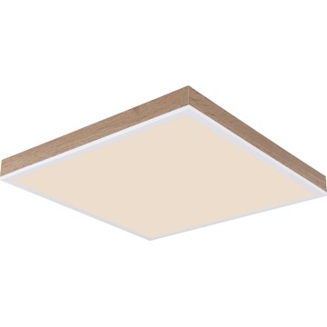 Globo - LED Stmievateľné stropné svietidlo LED/24W/230V 2700-6500K + diaľkové ovládanie hnedá/biela