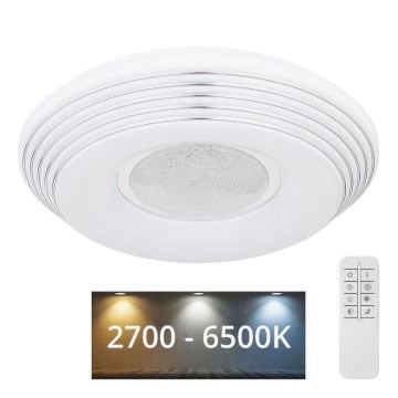 Globo - LED Stmievateľné stropné svietidlo LED/24W/230V 2700-6500K + diaľkové ovládanie