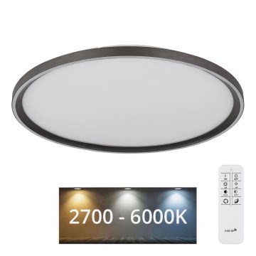Globo - LED Stmievateľné stropné svietidlo LED/48W/230V pr. 50 cm 2700-6000K + diaľkové ovládanie