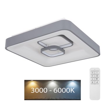 Globo - LED Stmievateľné stropné svietidlo LED/50W/230V 3000-6000K + diaľkové ovládanie