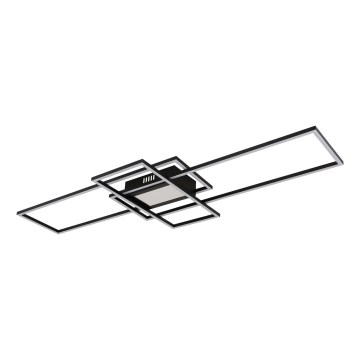 Globo - LED stmievateľné stropné svietidlo LED/60W/230V 2700-6500K 42x110,8 cm čierne + diaľkové ovládanie