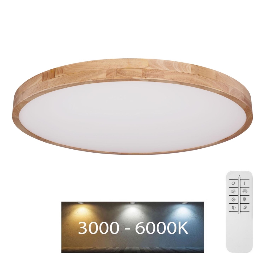 Globo - LED Stmievateľné stropné svietidlo LED/60W/230V 3000-6000K + diaľkové ovládanie