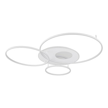 Globo - LED stmievateľné stropné svietidlo LED/70W/230V 2700-6500K 105x26,5 cm biela + diaľkové ovládanie