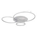 Globo - LED Stmievateľné stropné svietidlo LED/70W/230V 2700-6500K matný chróm + diaľkové ovládanie
