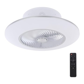 Globo - LED Stmievateľné stropné svietidlo s ventilátorom LED/40W/230V 3000-6000K + diaľkové ovládanie