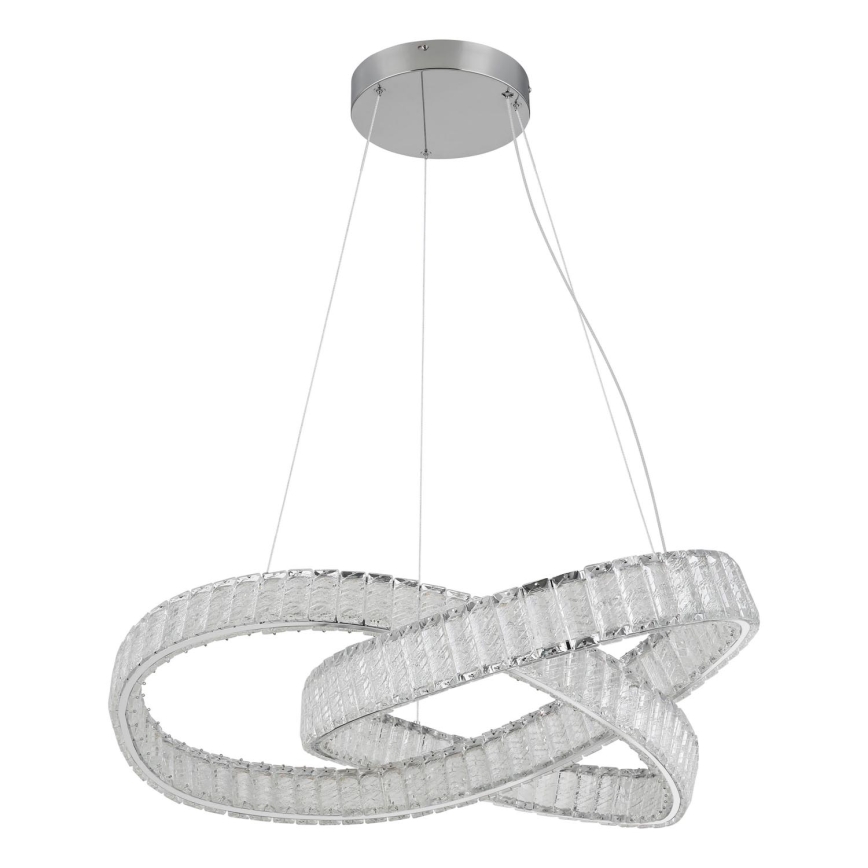 Globo - LED stmievateľný luster na lane LED/110W/230V 2700-6000K pr. 78 cm + diaľkové ovládanie