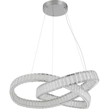 Globo - LED Stmievateľný luster na lanku LED/110W/230V 2700-6000K pr. 78 cm + diaľkové ovládanie