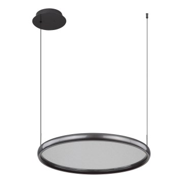 Globo - LED Stmievateľný luster na lanku LED/36W/230V 2700-6000K čierna + diaľkové ovládanie