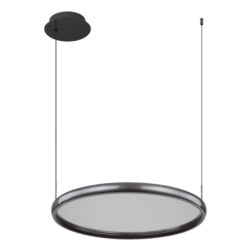Globo - LED Stmievateľný luster na lanku LED/36W/230V 2700-6000K čierna + diaľkové ovládanie