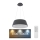 Globo - LED Stmievateľný luster na lanku LED/45W/230V 3000-6000K + diaľkové ovládanie