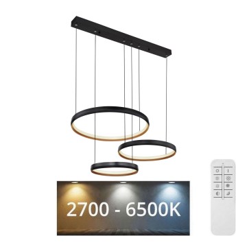 Globo - LED Stmievateľný luster na lanku LED/55W/230V 2700-6000K + diaľkové ovládanie