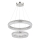 Globo - LED stmievateľný luster na lanku LED/60W/230V 2700-6000K priehľadné + diaľkové ovládanie