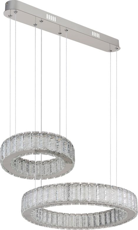 Globo - LED Stmievateľný luster na lanku LED/80W/230V 2700-6000K + diaľkové ovládanie