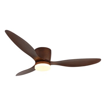 Globo - LED Stmievateľný stropný ventilátor LED/20W/230V 3000-6500K + diaľkové ovládanie
