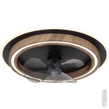Globo - LED Stmievateľný stropný ventilátor LED/32W/230V 2700-6500K + diaľkové ovládanie