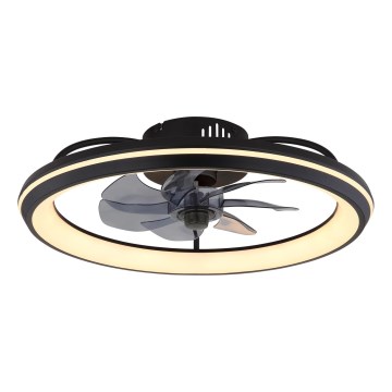 Globo - LED Stmievateľný stropný ventilátor LED/40W/230V 3000-6500K + diaľkové ovládanie