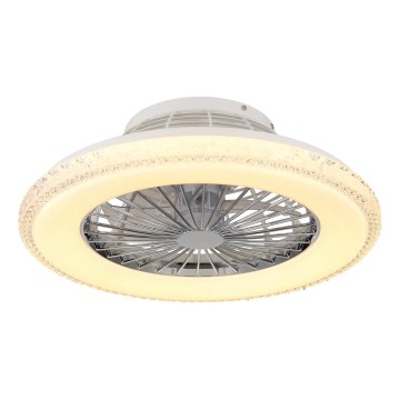 Globo - LED Stmievateľný stropný ventilátor LED/40W/230V 3000-6500K + diaľkové ovládanie