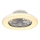 Globo - LED Stmievateľný stropný ventilátor LED/40W/230V 3000-6500K + diaľkové ovládanie