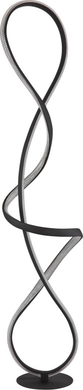 Globo - LED Stojacia lampa LED/36W/230V čierna