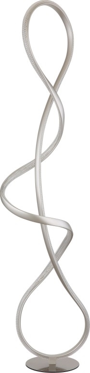 Globo - LED Stojacia lampa LED/36W/230V matný chróm