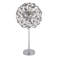 Globo - LED Stolná lampa 8xG9/3,5W/230V lesklý chróm