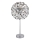 Globo - LED Stolná lampa 8xG9/3,5W/230V lesklý chróm