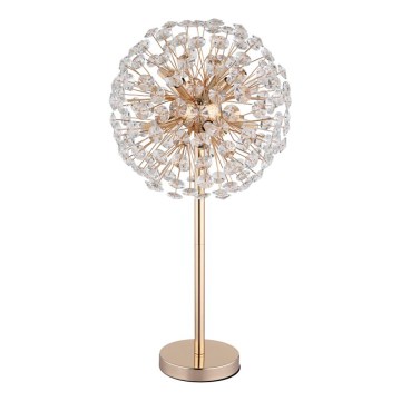 Globo - LED Stolná lampa 8xG9/3,5W/230V zlatá