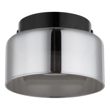 Globo - LED Stropné svietidlo 1xGX53/6W/230V pr. 13 cm dymová/čierna
