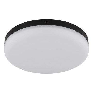 Globo - LED Stropné svietidlo LED/12W/230V 4000K pr. 22 cm čierna