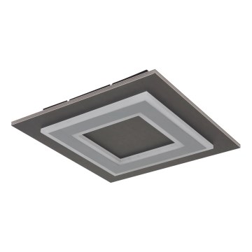 Globo - LED Stropné svietidlo LED/24W/230V 3000K 32x32 cm antracit