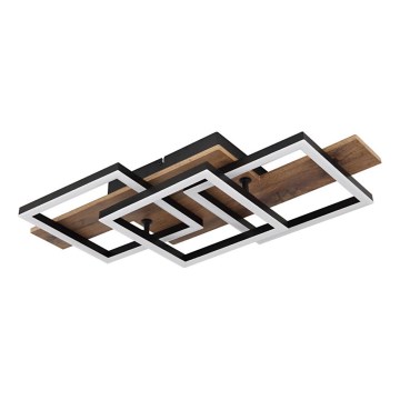 Globo - LED Stropné svietidlo LED/24W/230V 3000K 33x58 cm hnedá/čierna
