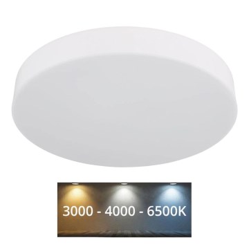 Globo - LED Stropné svietidlo LED/24W/230V 3000K/4000K/6500K pr. 30 cm biela