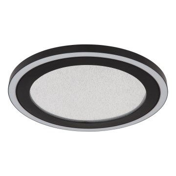 Globo - LED Stropné svietidlo LED/24W/230V 4000K pr. 34 cm čierna