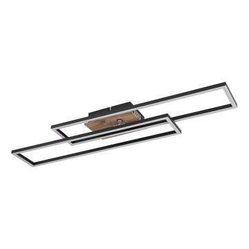Globo - LED Stropné svietidlo LED/30W/230V 3000K 60x80 cm čierna