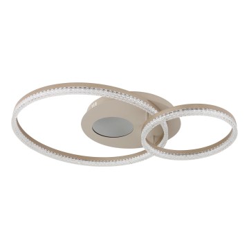 Globo - LED stropné svietidlo LED/30W/230V 3000K 70x50 cm béžové