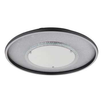 Globo - LED stropné svietidlo LED/40W/230V 3000/4000/6000K pr. 51,5 cm čierna