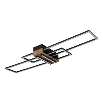 Globo - LED Stropné svietidlo LED/40W/230V 3000K 25x100 cm čierna