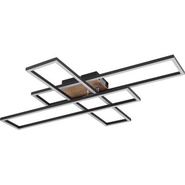 Globo - LED Stropné svietidlo LED/40W/230V 3000K 60x80 cm čierna