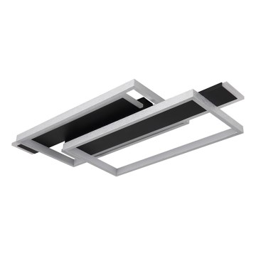 Globo - LED Stropné svietidlo LED/40W/230V 62x27 cm matný chróm/čierna