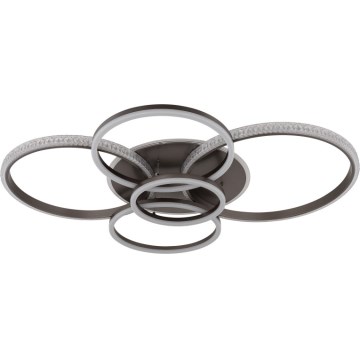Globo - LED Stropné svietidlo LED/70W/230V 3000K 88x110 cm antracit
