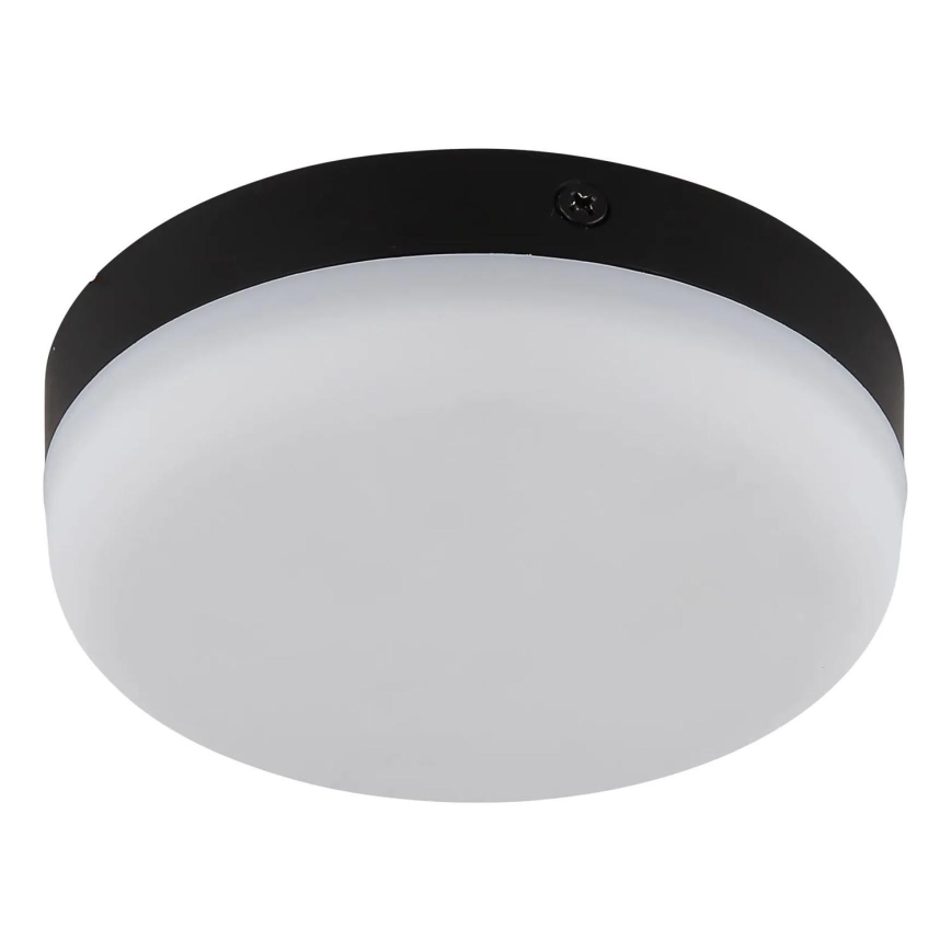 Globo - LED Stropné svietidlo LED/8W/230V 4000K pr. 12 cm čierna