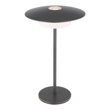 Globo - LED Vonkajšia nabíjacia dotyková stolná lampa LED/3W/3,7V 1800/2700/3000K IP44 1800 mAh šedá