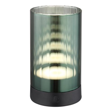 Globo - LED Vonkajšia stmievateľná nabíjacia dotyková stolná lampa LED/2W/3,7V 2700/4000/6500K 1200mAh IP44 zelená