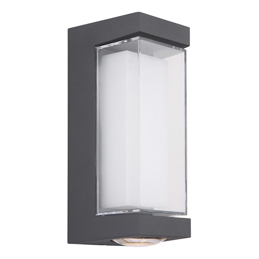 Globo - LED Vonkajšie nástenné svietidlo LED/12W/230V 3000K IP54 antracit