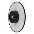 Globo - LED Vonkajšie nástenné svietidlo LED/15W/230V 3000/4000/6000K pr. 25,2 cm IP44 čierna