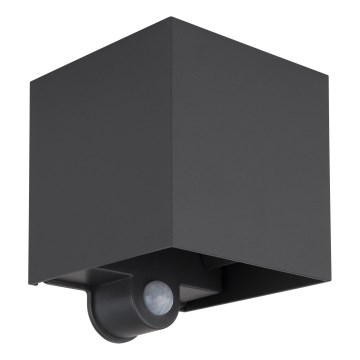 Globo - LED Vonkajšie nástenné svietidlo so senzorom 2xLED/3W/230V IP54